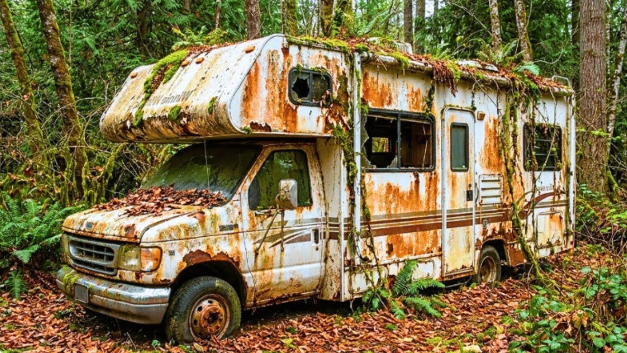 Restoration Abandoned Winnebago Minnie Winnie | Restoration and Rebuild Winnebago Minnie Winnie