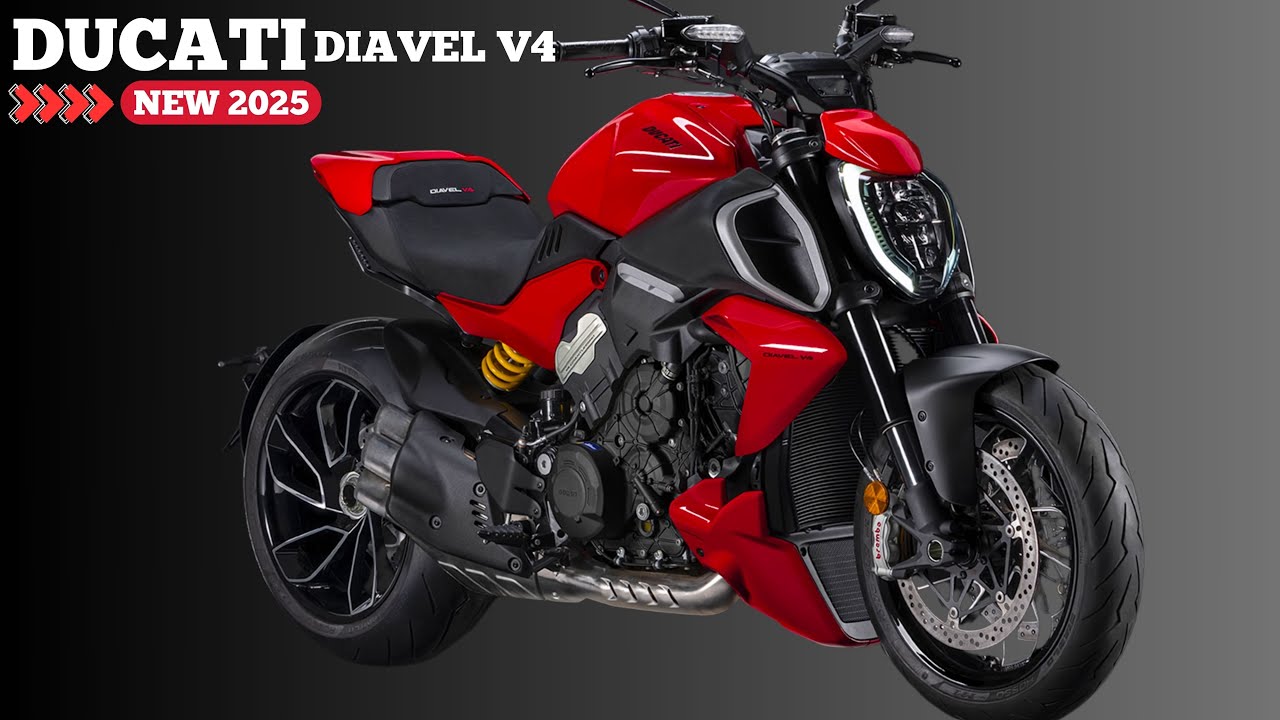 2025 DUCATI DIAVEL V4 | The Best and Strongest Design Motorcycle