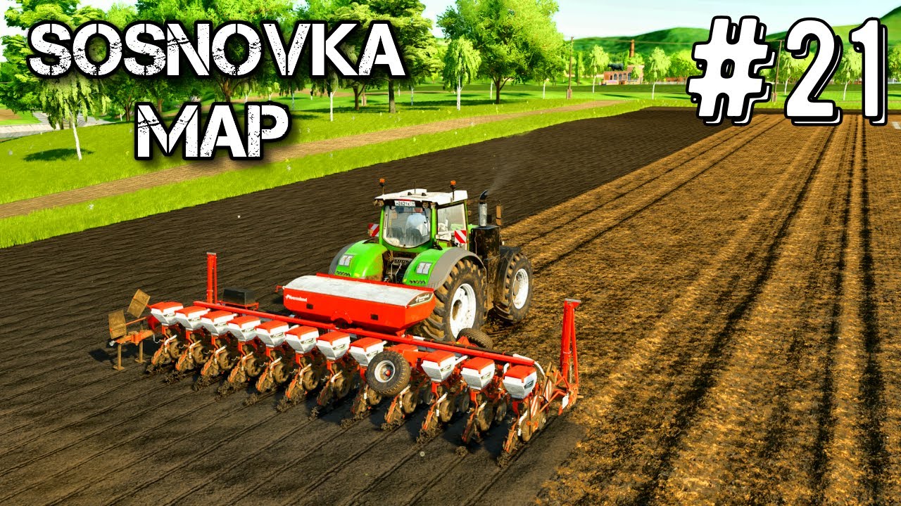 Farming Simulator 25 Карта Сосновка Таймлапс Эпизод #21 Мегаферма fs25 геймплей