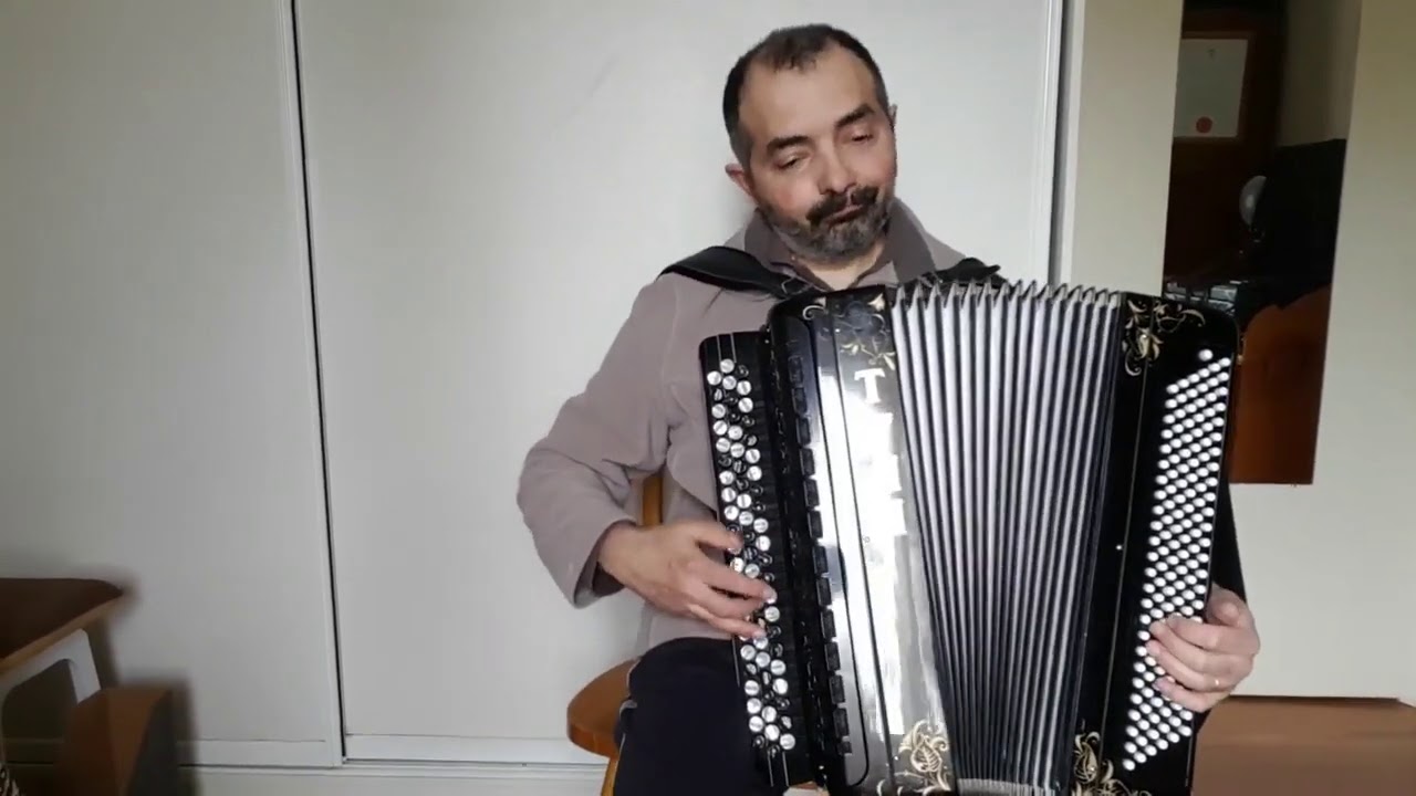 Артист эстрады. Регтайм Скотта Джоплина на баяне.