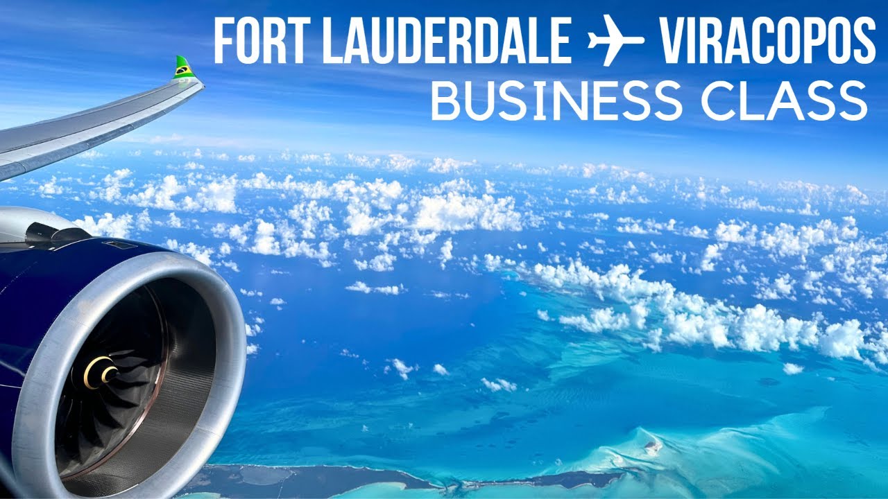Experiência Completa: Classe Executiva da Azul | Fort Lauderdale ✈ Campinas | Airbus A330neo