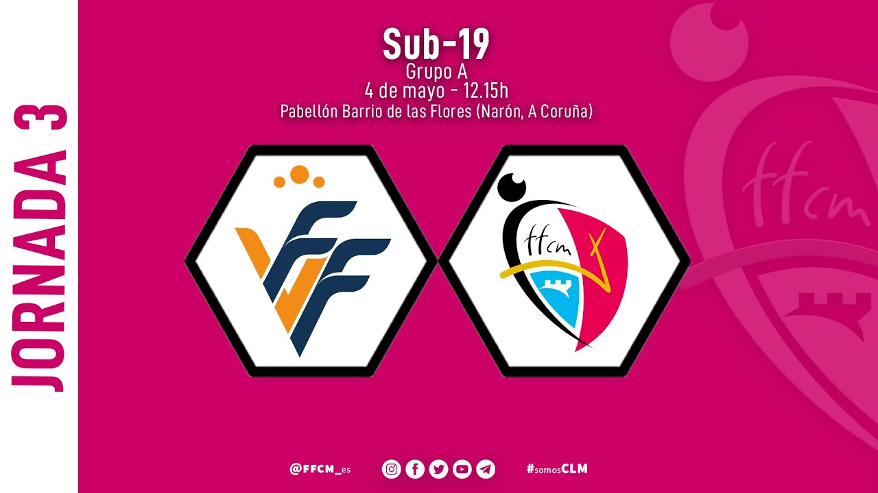 Campeonato de España de Selecciones Autonómicas Fútbol Sala Femenino: Com. Valenciana - #CLM, sub-19