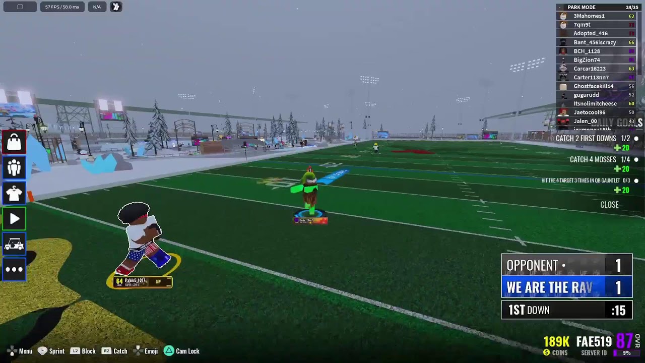 Streaming Ultimate Football.