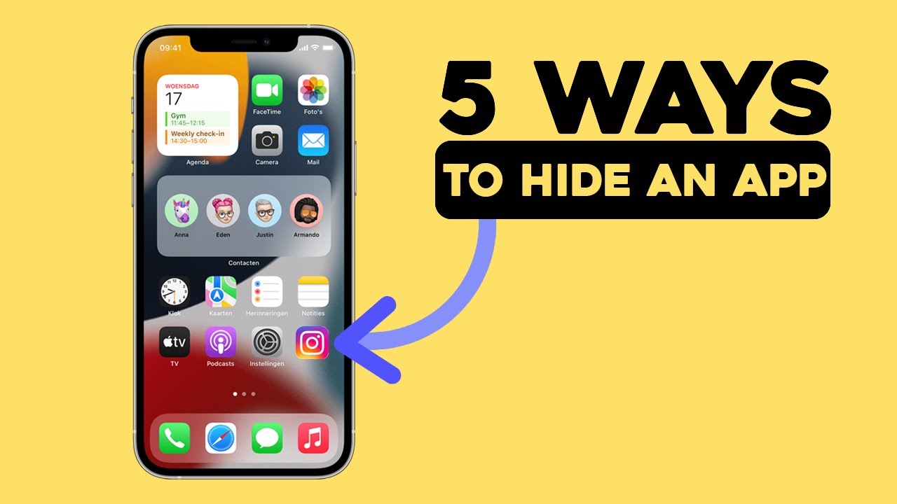5 способов скрыть приложения на iPhone