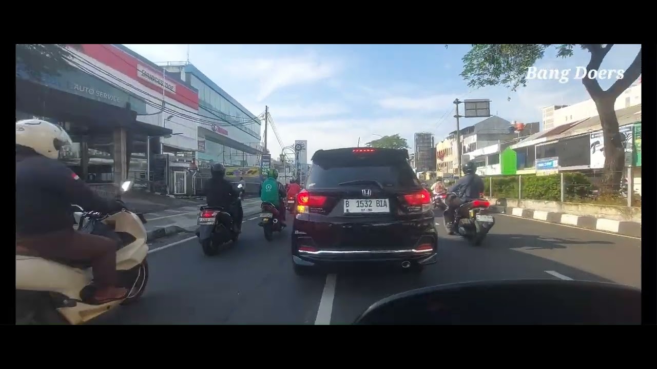 20251206 Perjalanan motoran pagi menuju Permata Cimanggis Depok.. Part. 2