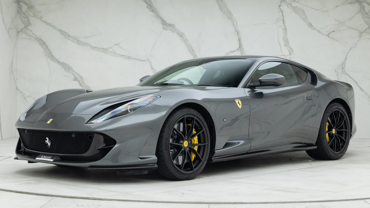 2019 Ferrari 812 Superfast - Grigio Silverstone - Walkaround & Interior | Romans International