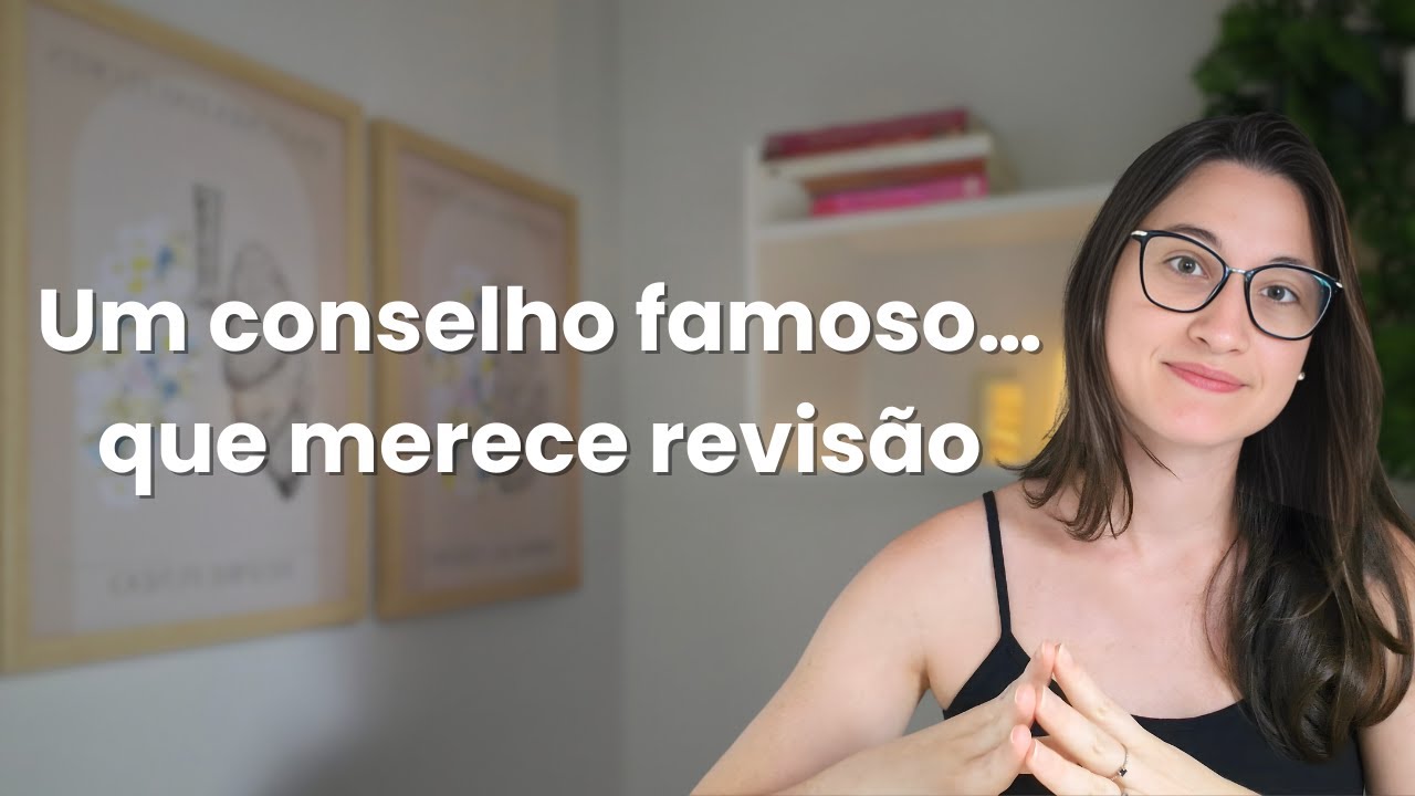 Você não precisa ser você mesmo, precisa ser MELHOR