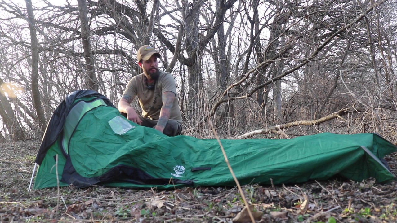Aqua Quest Hooped Bivy Solo Overnighter