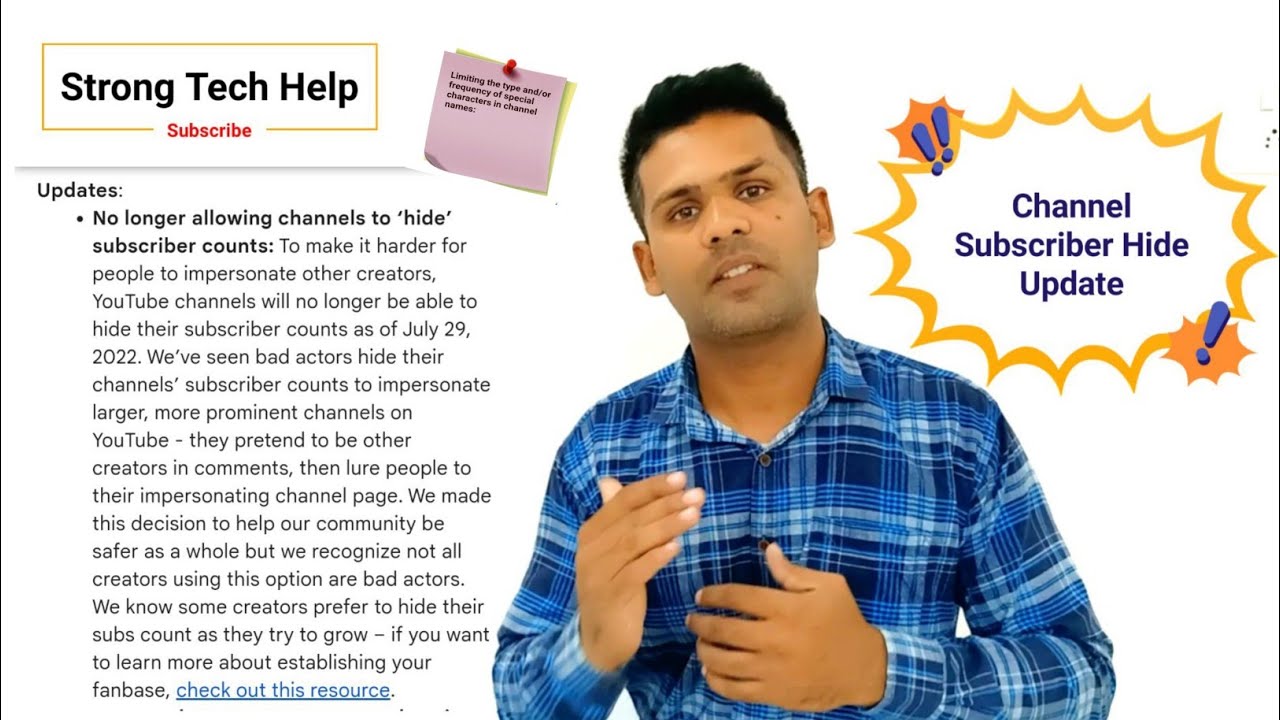 Youtube Subscriber Hide update for all creator|subscriber count hide feature update| hide update2022
