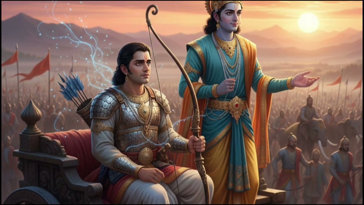 “Bhagavad Gita Part 2 – Krishna’s Teachings on Life, Duty & Inner Peace”