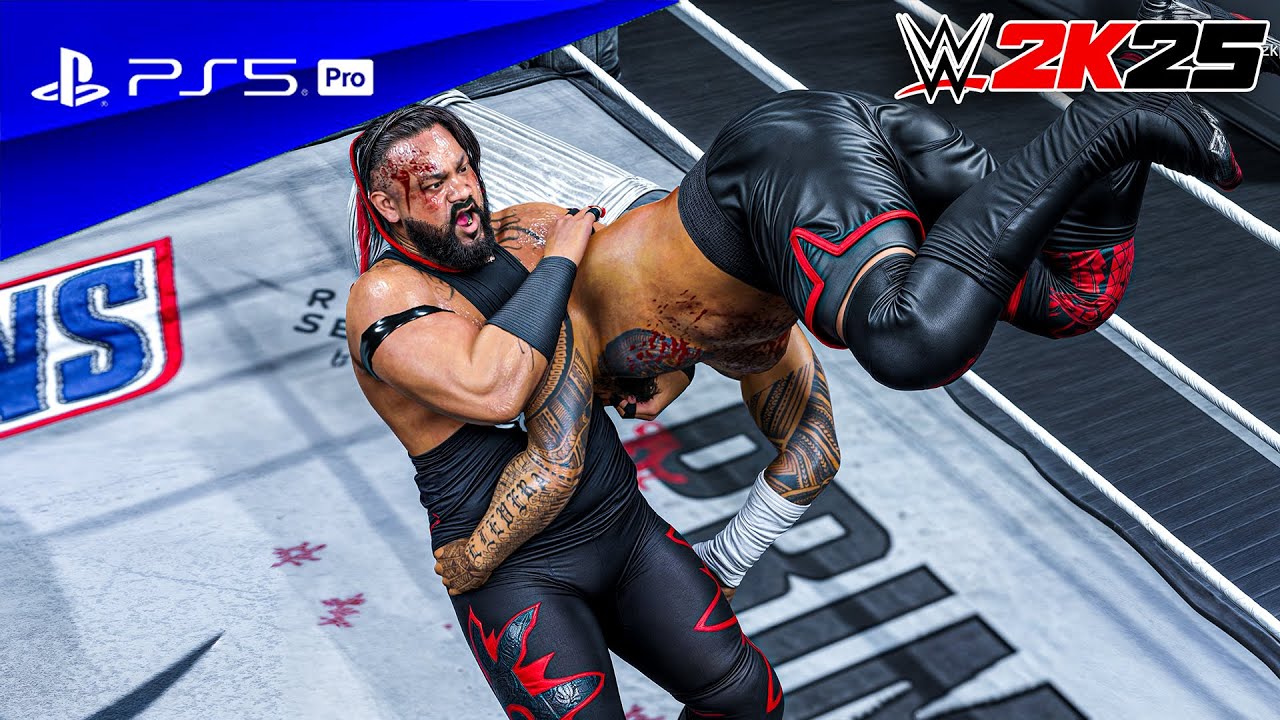 WWE 2K25 - Jacob Fatu vs. Solo Sikoa | Extreme Rules Match at Wrestlemania | PS5™ Pro [4K60]