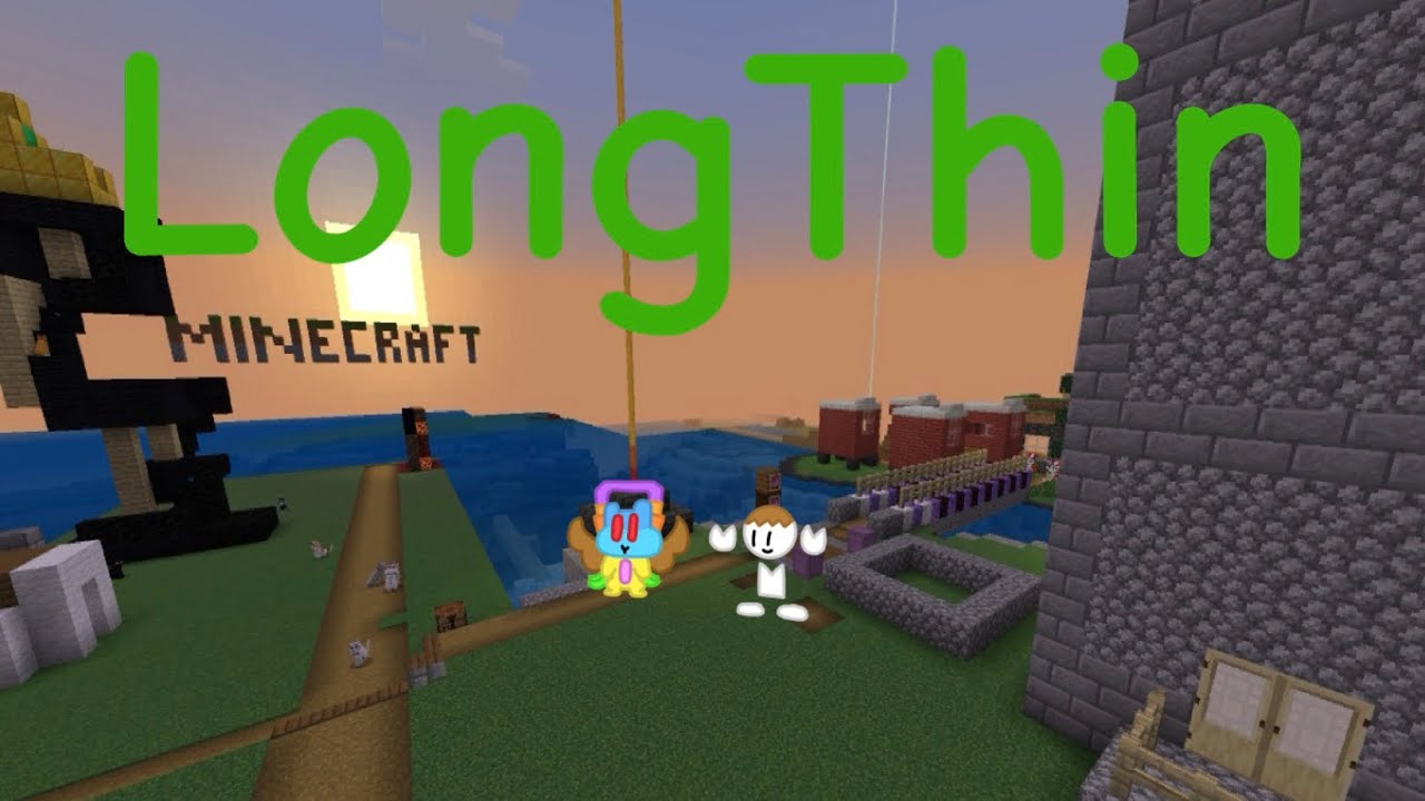 My friend showed me his Minecraft world! “LongThin” (Ft: Leo from The Bread Bros )