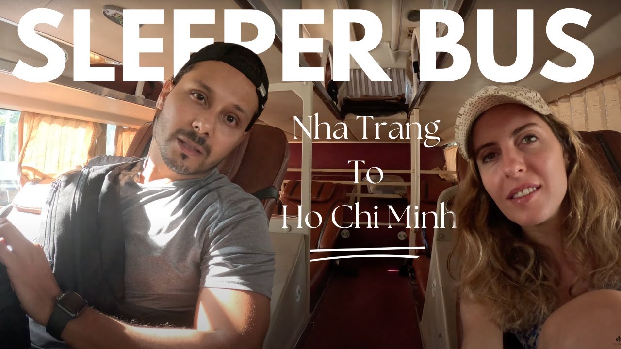 Morning sleeper bus from Nha trang to Ho Chi Minh City 2024