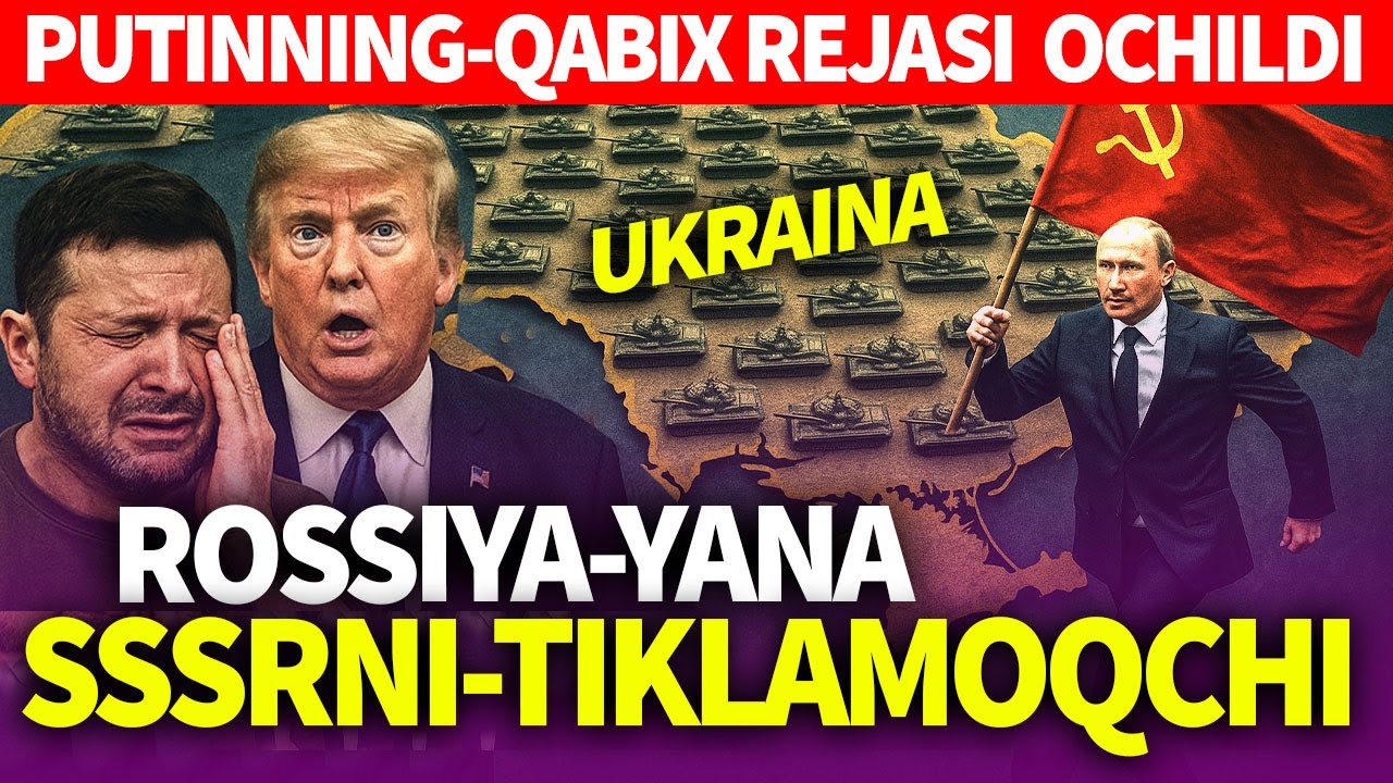 TEZKOR_PUTINNING-QABIX REJASI OCHILDI_ROSSIYA-YANA SSSRNI-TIKLAMOQCHI