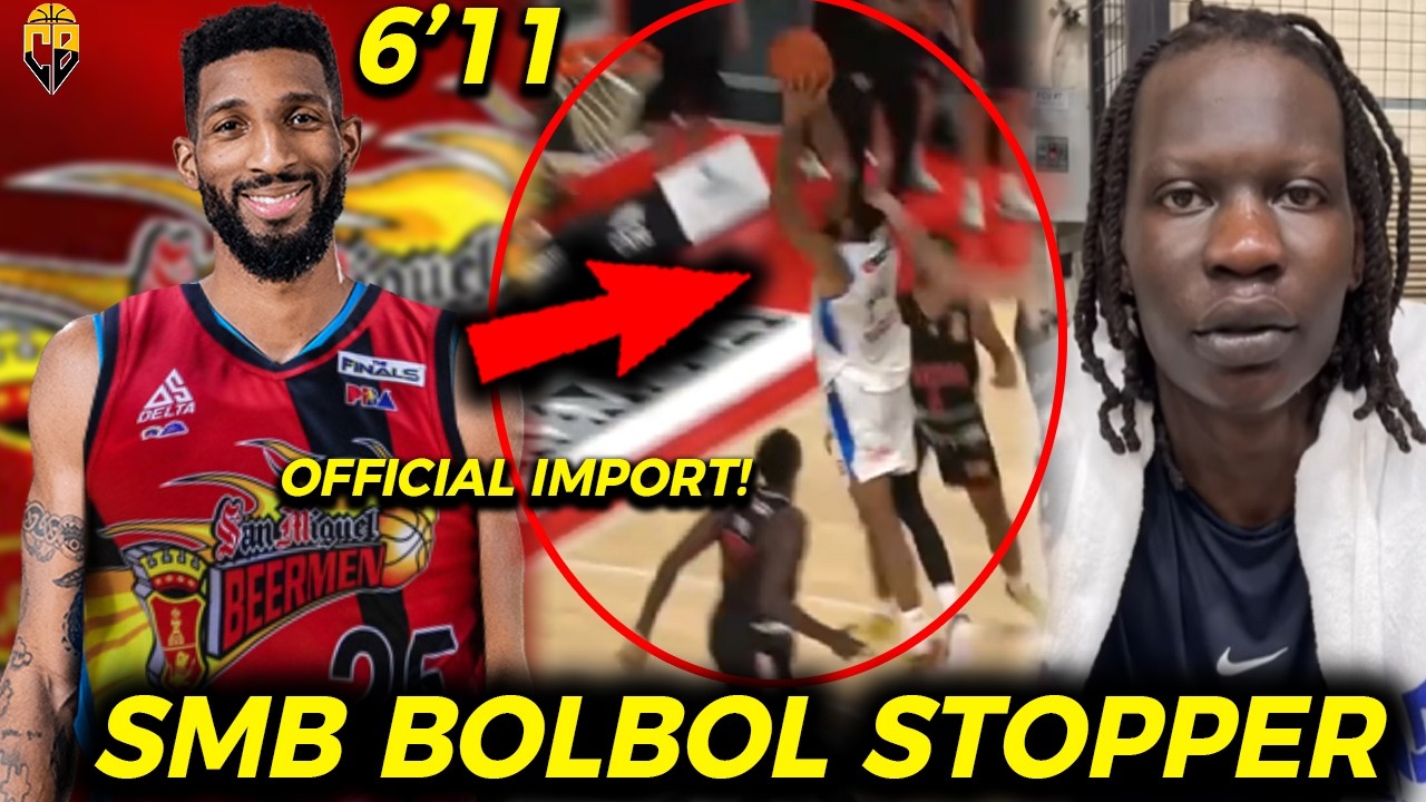 BREAKING: CONFIRMED NBL Import ng SMB sa PBA Commissioner's Cup! Marcus Lee ang Bol Bol Stopper?