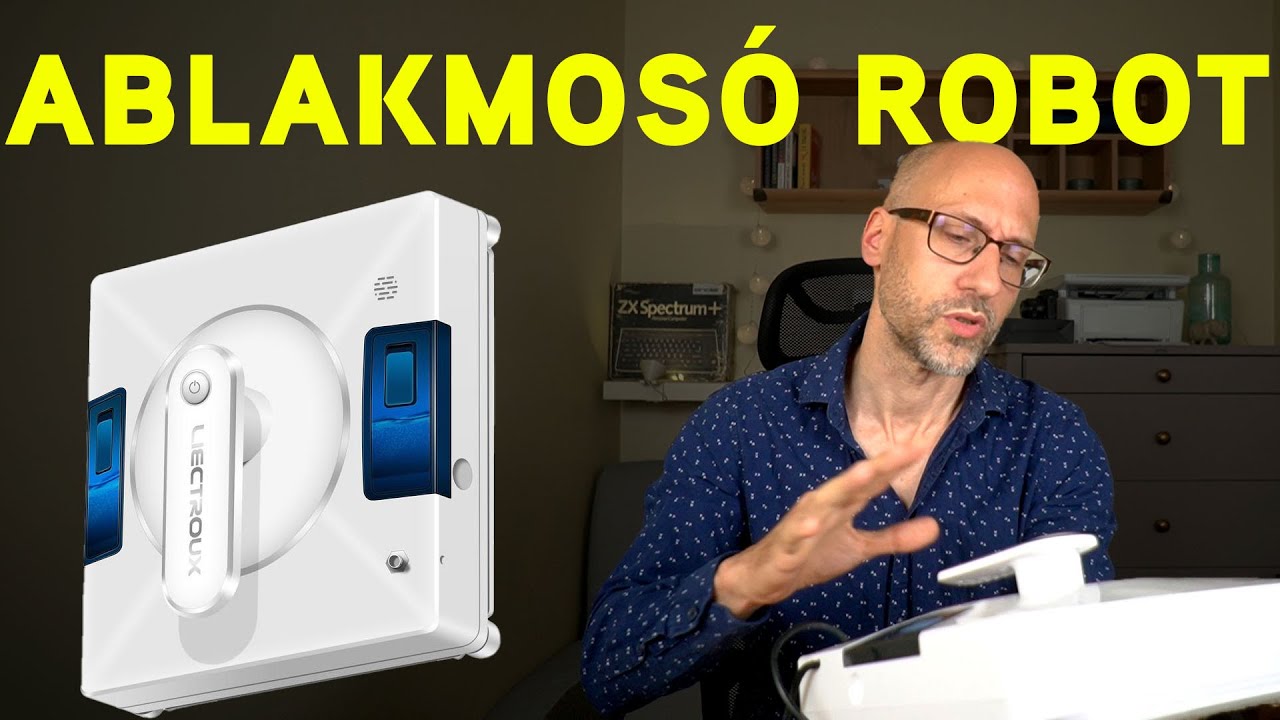 M&aacute;r az ablakot is robot mossa! - Liectroux YW509-teszt | 170. r&eacute;sz | Mesterh&aacute;zi D&aacute;vid