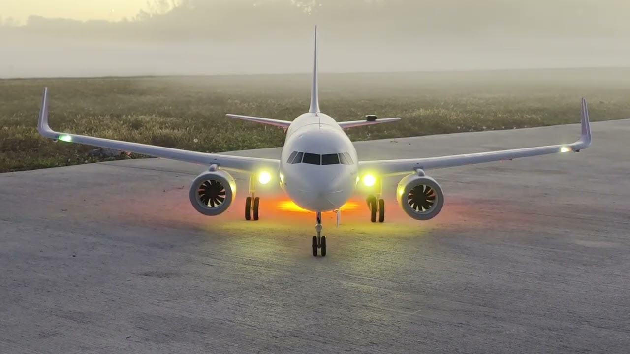A320 with Pan Am Livery