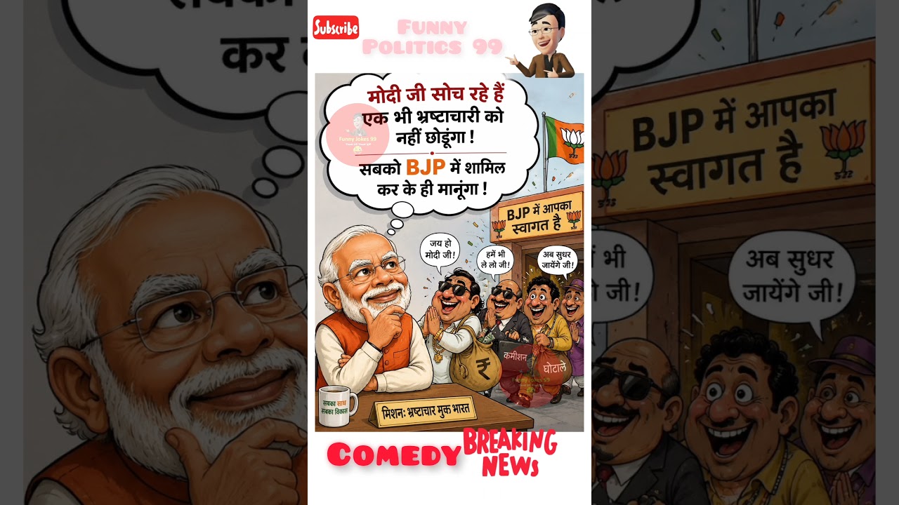 Sabko BJP Bana dunga😂🤣 #funny #comedy #viral #shorts #memes #meme #jokes #funnyjokes #joke  #laugher