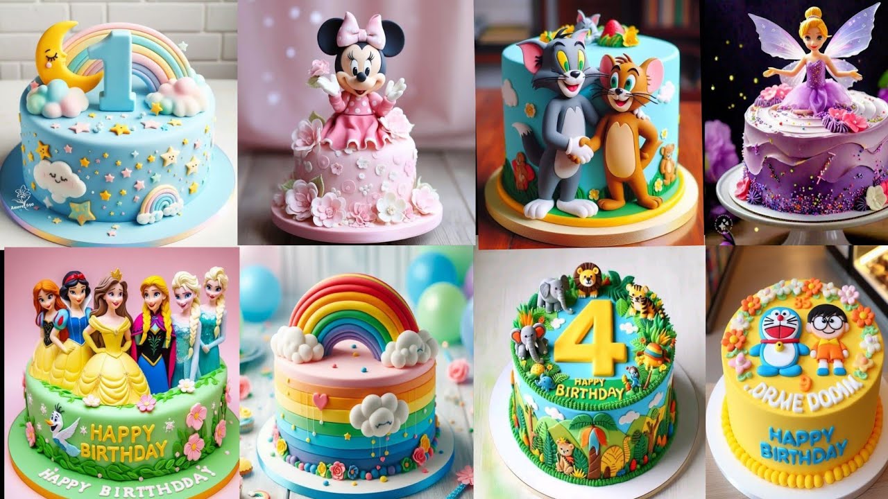Simple Cake design for babies | Birthday cake Images |70+ First Birthday Cake Ideas | Birthday Cakes