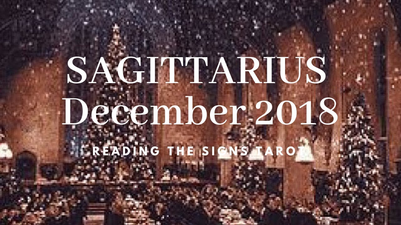 *YOU'RE THE SOLUTION* SAGITTARIUS DECEMBER TAROT & HOROSCOPE