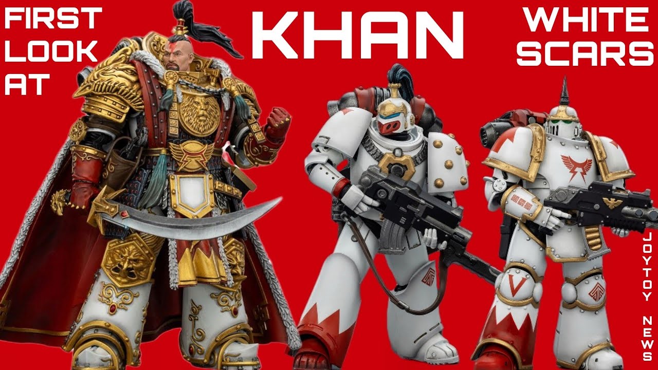 Новости Joytoy: JAGHATAI KHAN ⚡ Белые шрамы | Коллекционная фигурка Дорна