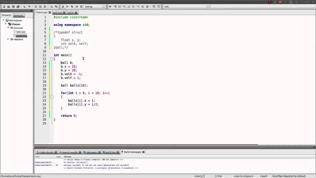 Custom Data Types & Classes