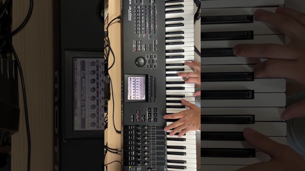 Timbres de Rhodes e Wulitzer top para Yamaha MOTIF-XF e MOTIF-XS