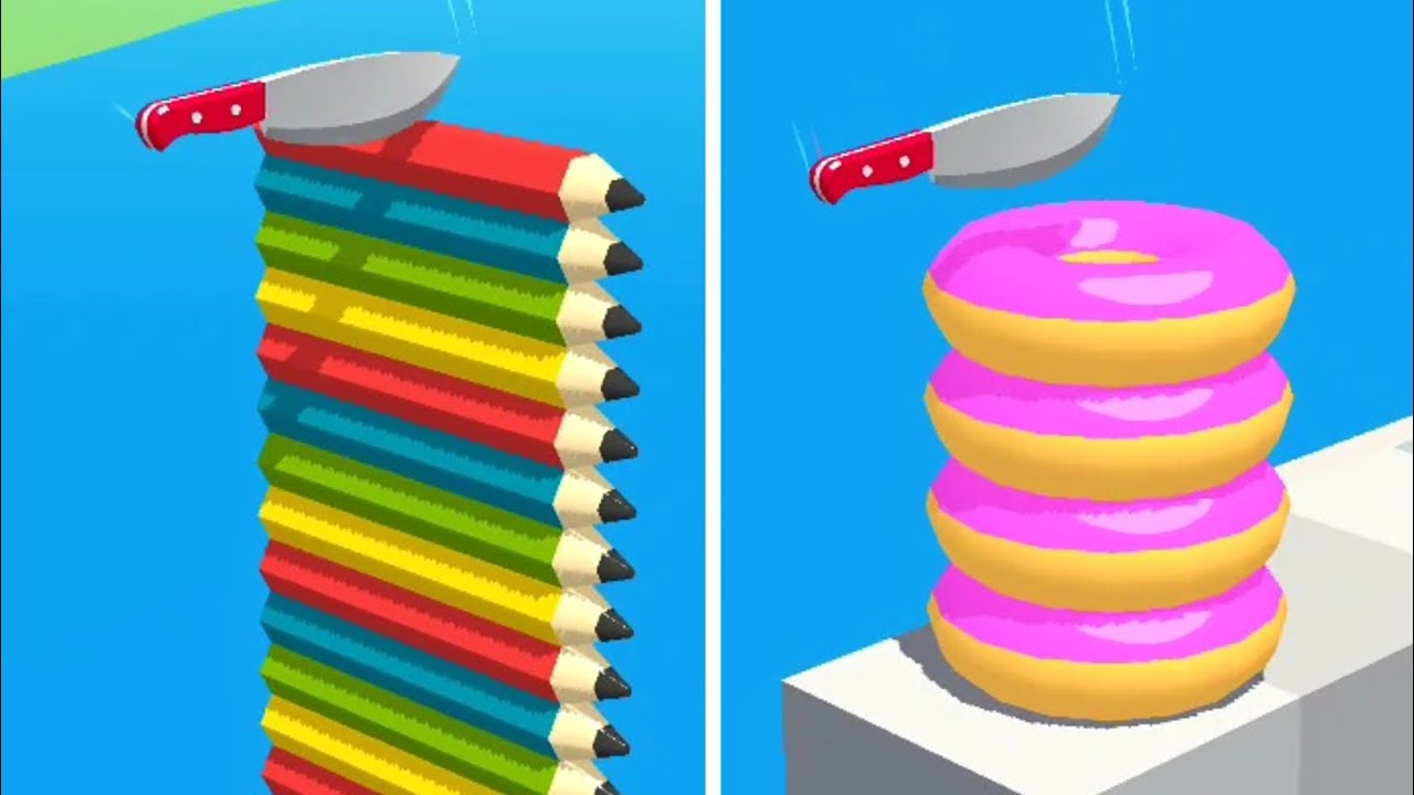 Slice It All Gameplay! Satisfying and Relaxing ASMR Slicing Video NEW UPDATE