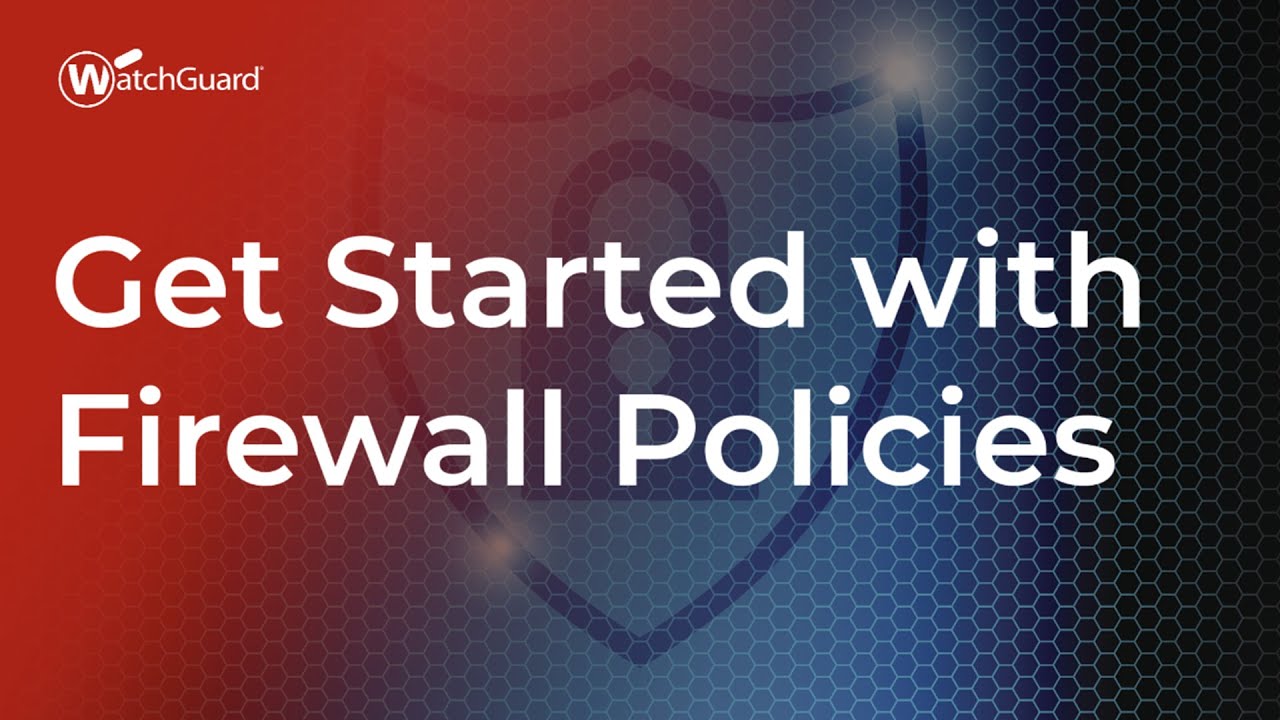Tutorial: Get Started with Firewall Policies