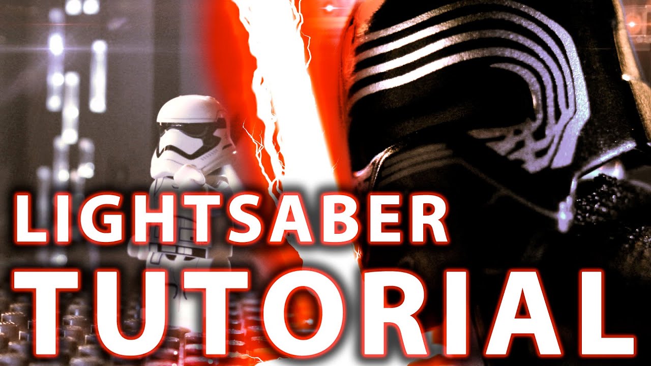 Kylo Ren Lightsaber  - TUTORIAL  - Adobe After Effects