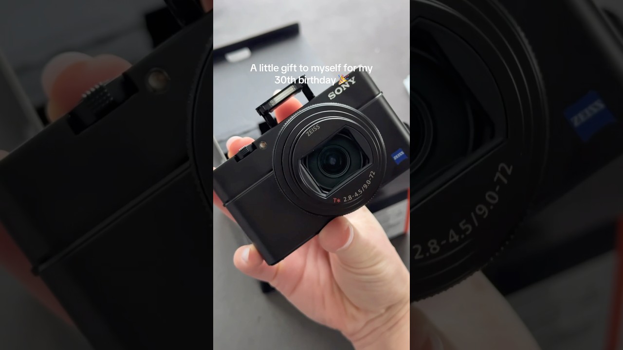 Gifted myself the Sony Rx100 VII for my 30th birthday 🥳 