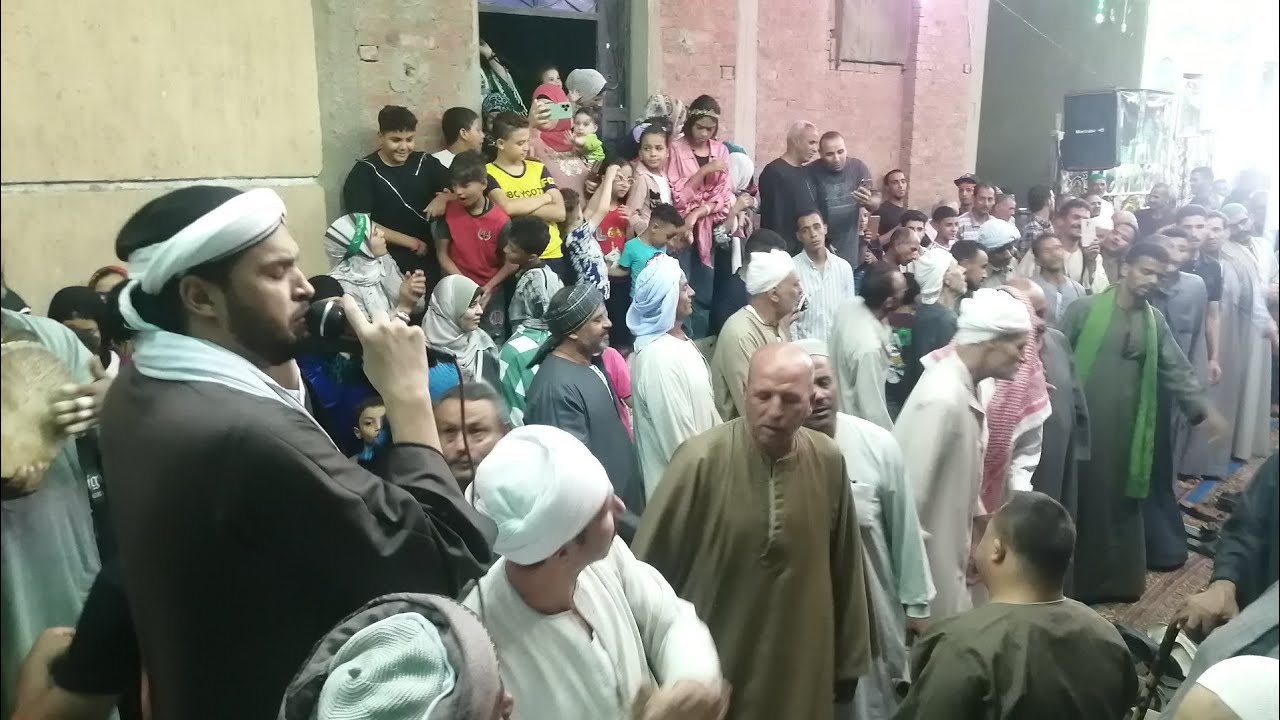 الشيخ محمد حسن في نزلة الاشطر عند الشيخ شاذلي محمد الادريسي 💚🌿