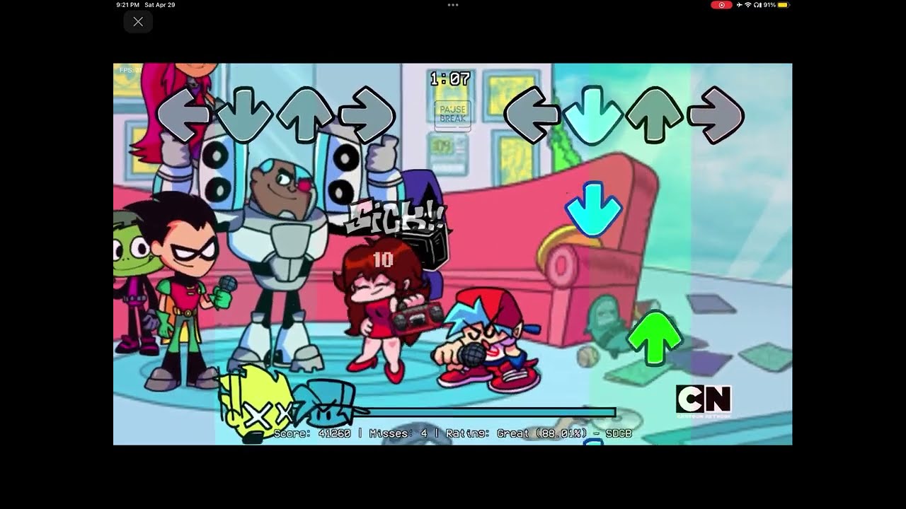 Funkin titans go (a teen titans go mod)