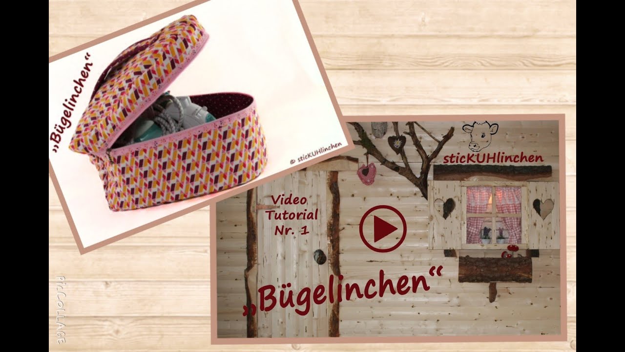 Bügelinchen von sticKUHlinchen eine Tasche für das Bügeleisen nähen incl. kostenlosem Schnittmuster