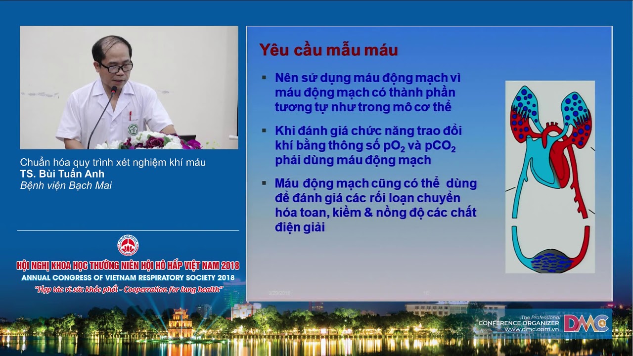Chuẩn hóa quy trình xét nghiệm khí máu