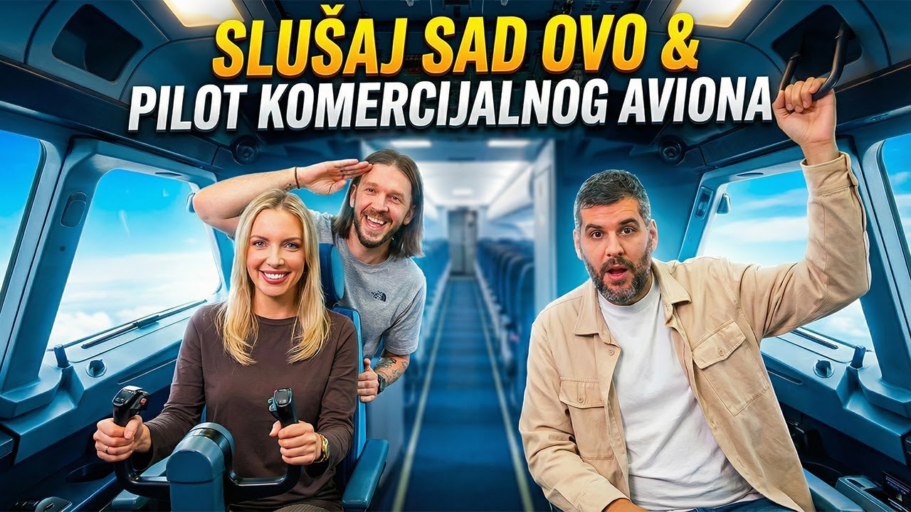 Istina o STRAHOVIMA u AVIONU | Iz kabine ženskog PILOTA✈️ SSO Podkast #9