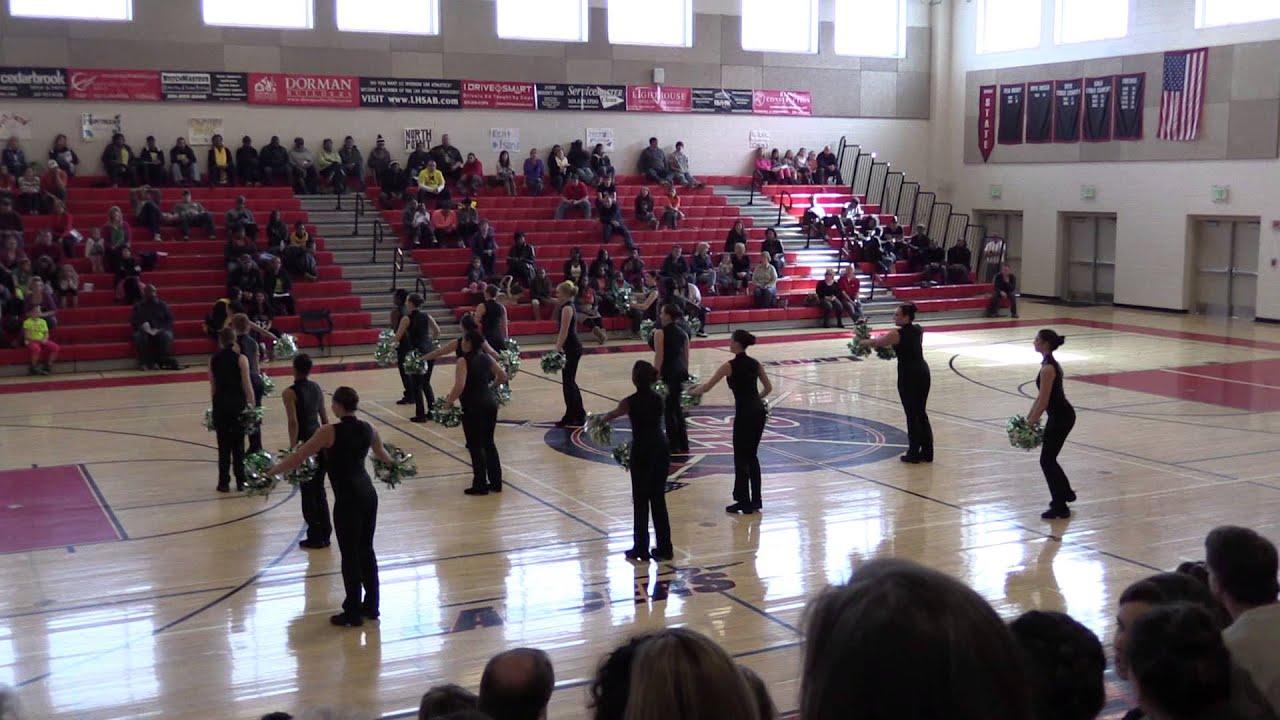 Atholton High School POMs Team Short Performance at Linganore HS