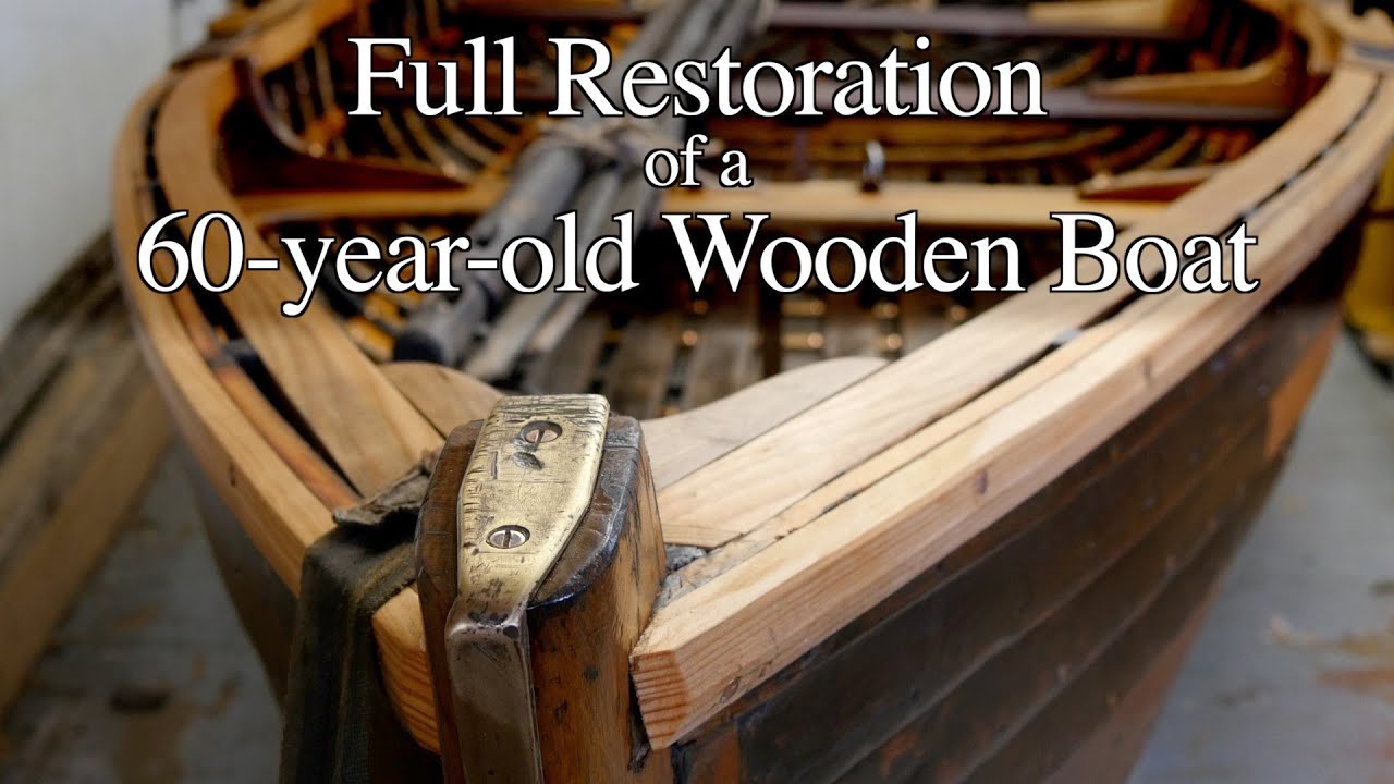 Full restoration of a 60-year-old wooden boat