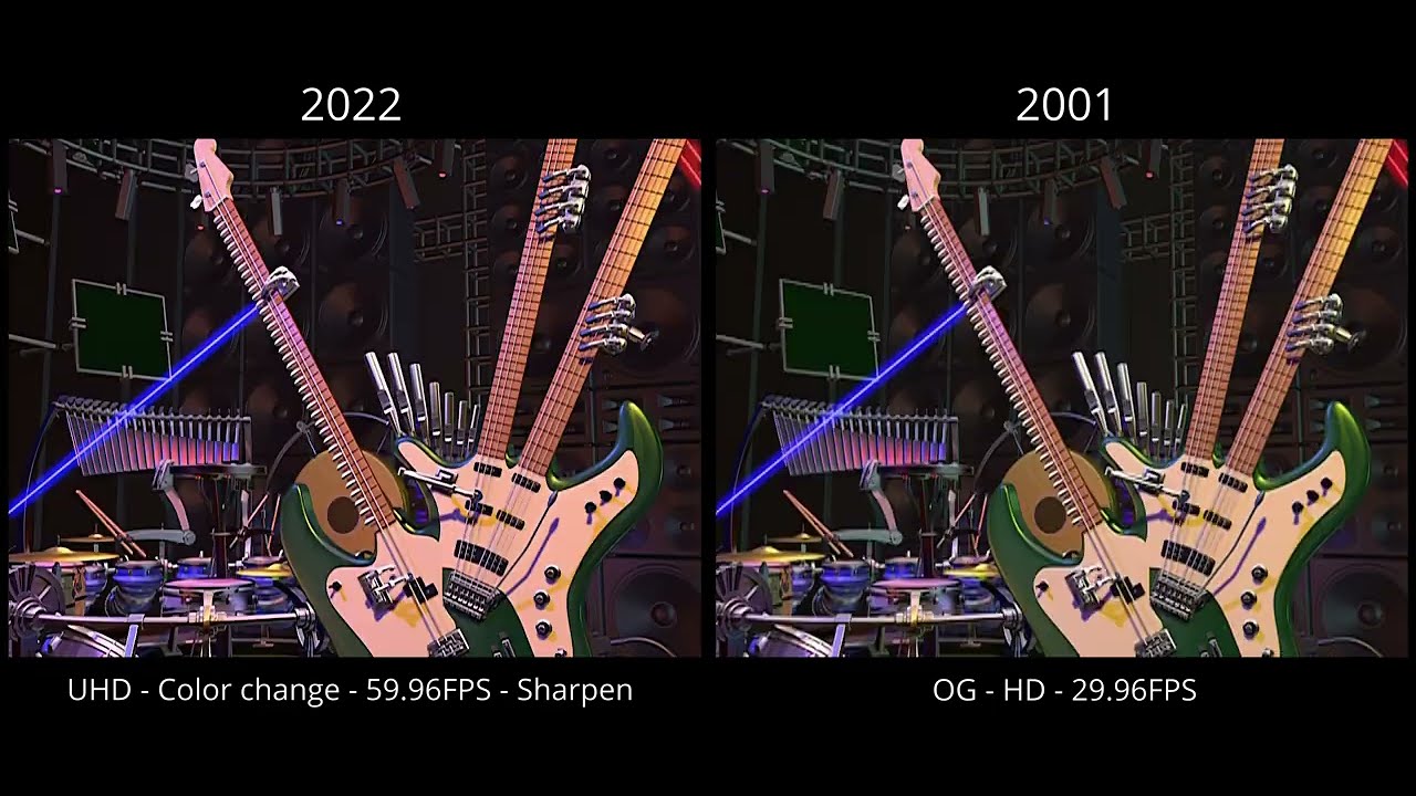 Future Retro OG Vs. Remaster (BONUS)