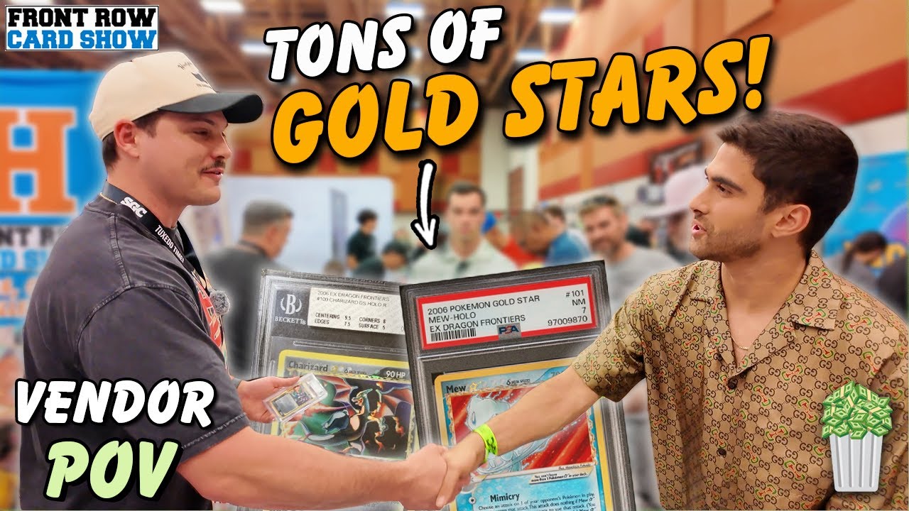 These Are The HOTTEST Pokémon Cards! Phoenix Front Row Card Show Vendor POV Day 1