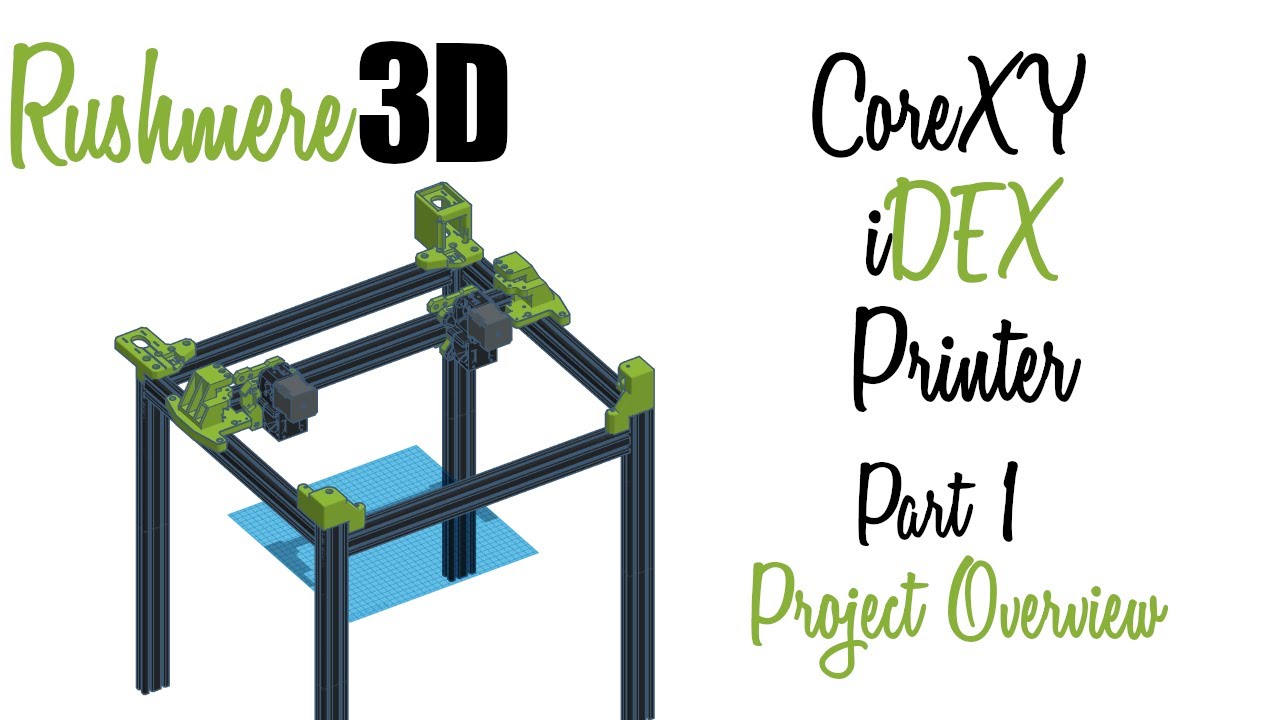 CoreXY iDEX Printer - Part 1 Project Overview