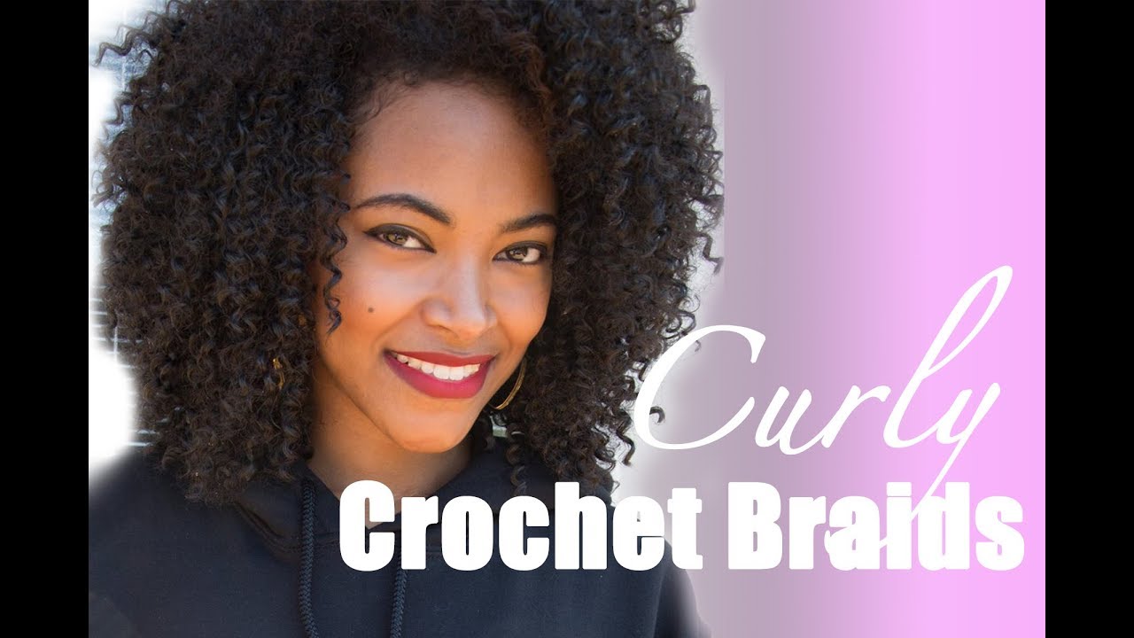 Curly Crochet Braids Tutorial | Jasmine Defined
