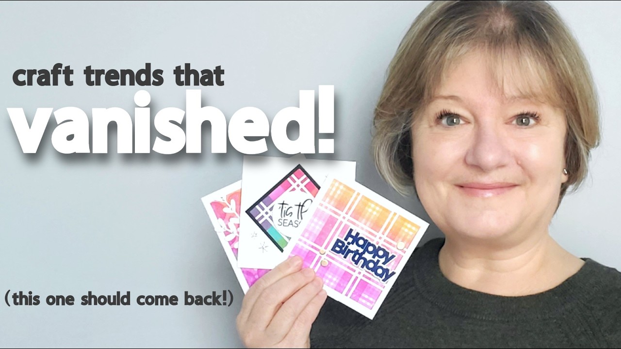 Card Making Trends That Vanished… Should This One Come Back?
