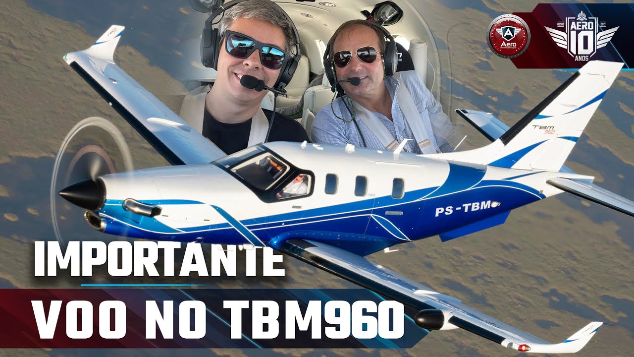 Voamos no TBM 960 para AJUDAR a SALVAR VIDAS - Conheça o ASES