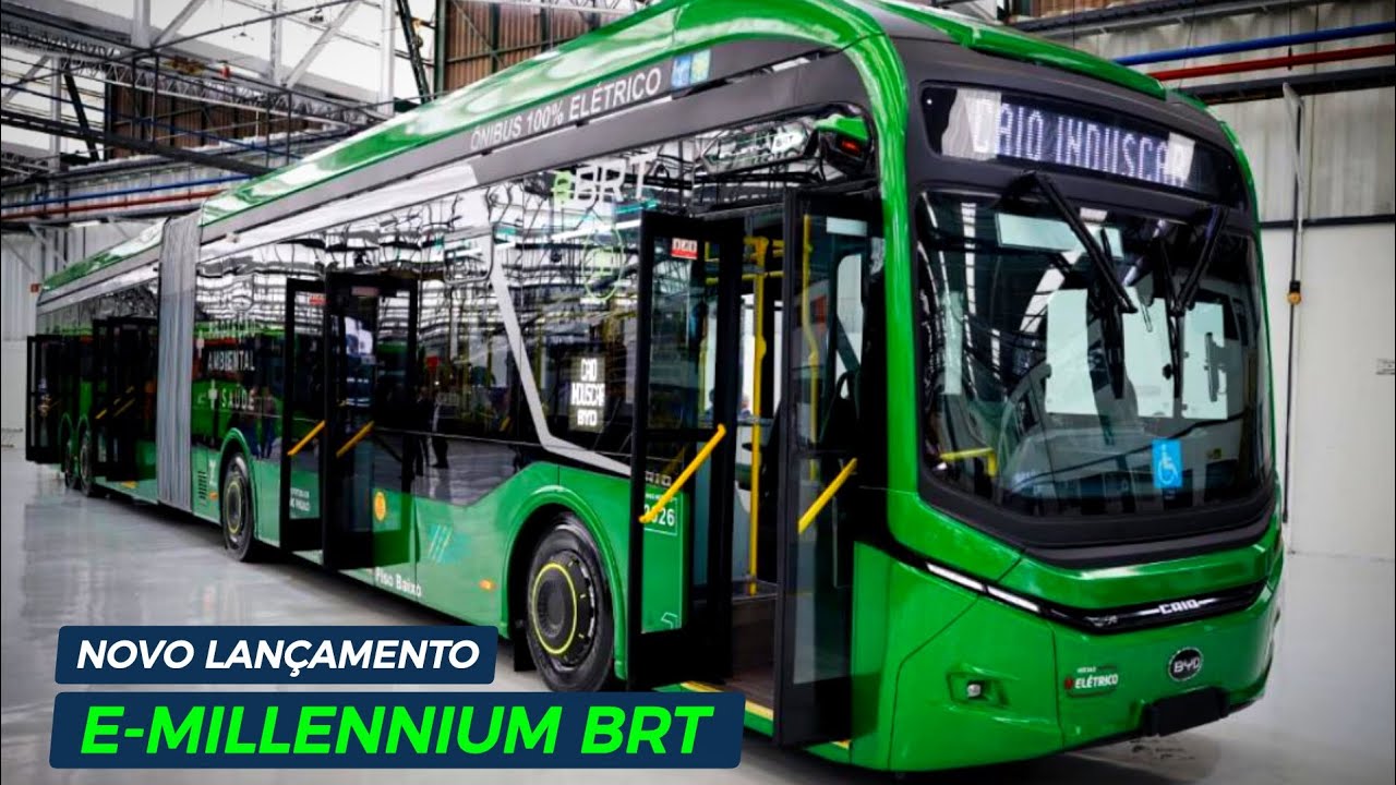 LANÇAMENTO: Caio lança E-MILLENNIUM BRT 100% ELÉTRICO 
