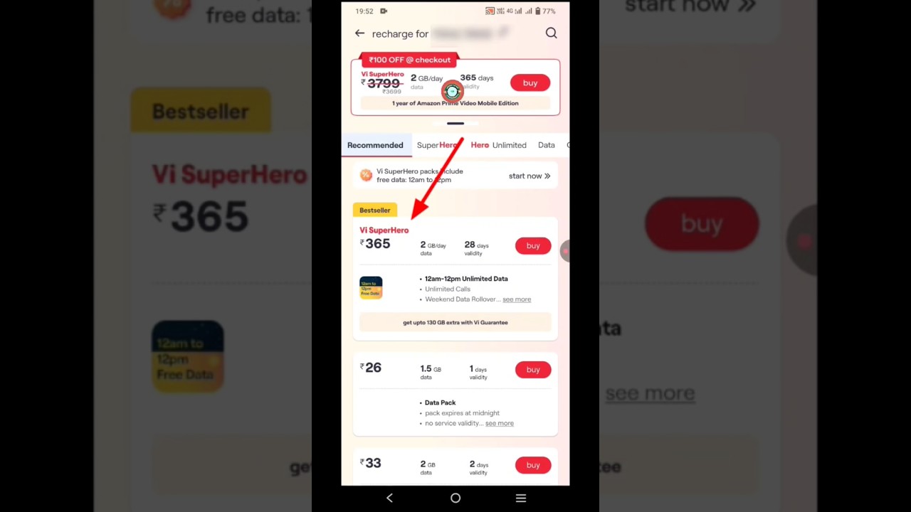 🎉Vi 2025 Ka New Offer Unlimited 4G Data only 365 Vi Fully Unlimited डाटा vi ke naye recharge plan🎁