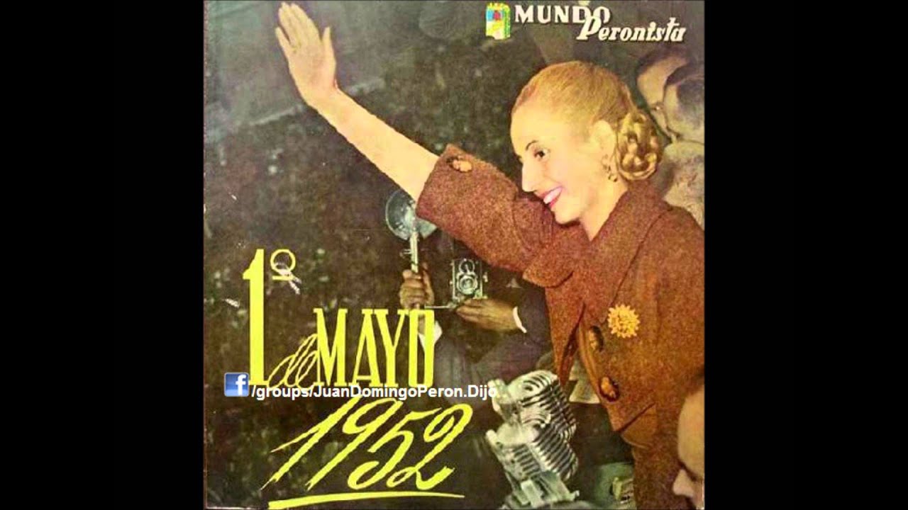 Evita- 1° de Mayo 1952