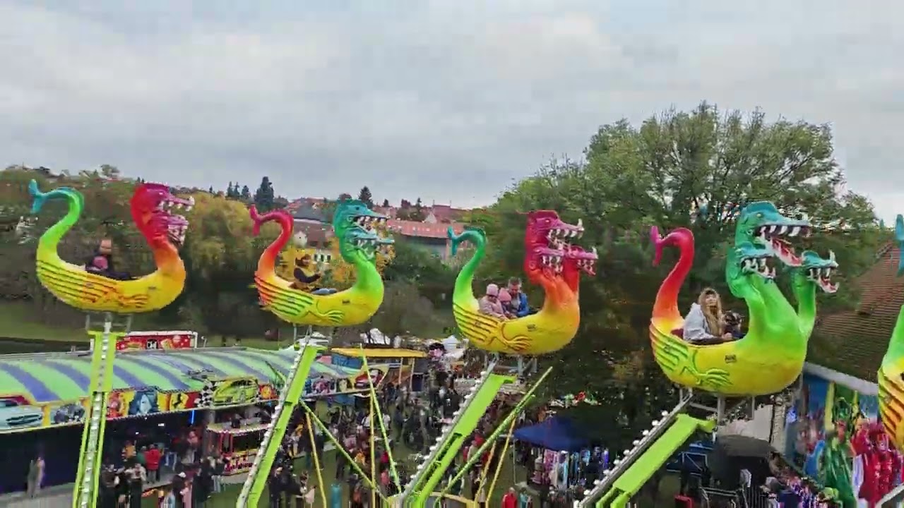Břevnovské posvícení 2025 - ATRAKCE DRACI ZA JÍZDY / ATTRACTION DRAGONS ON-RIDE