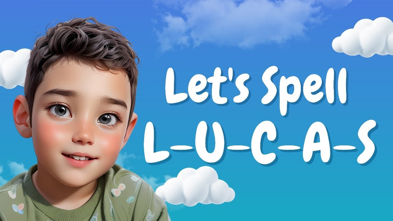 Lucas Song! Learn to Spell LUCAS! Name Spelling for Kids #Lucas