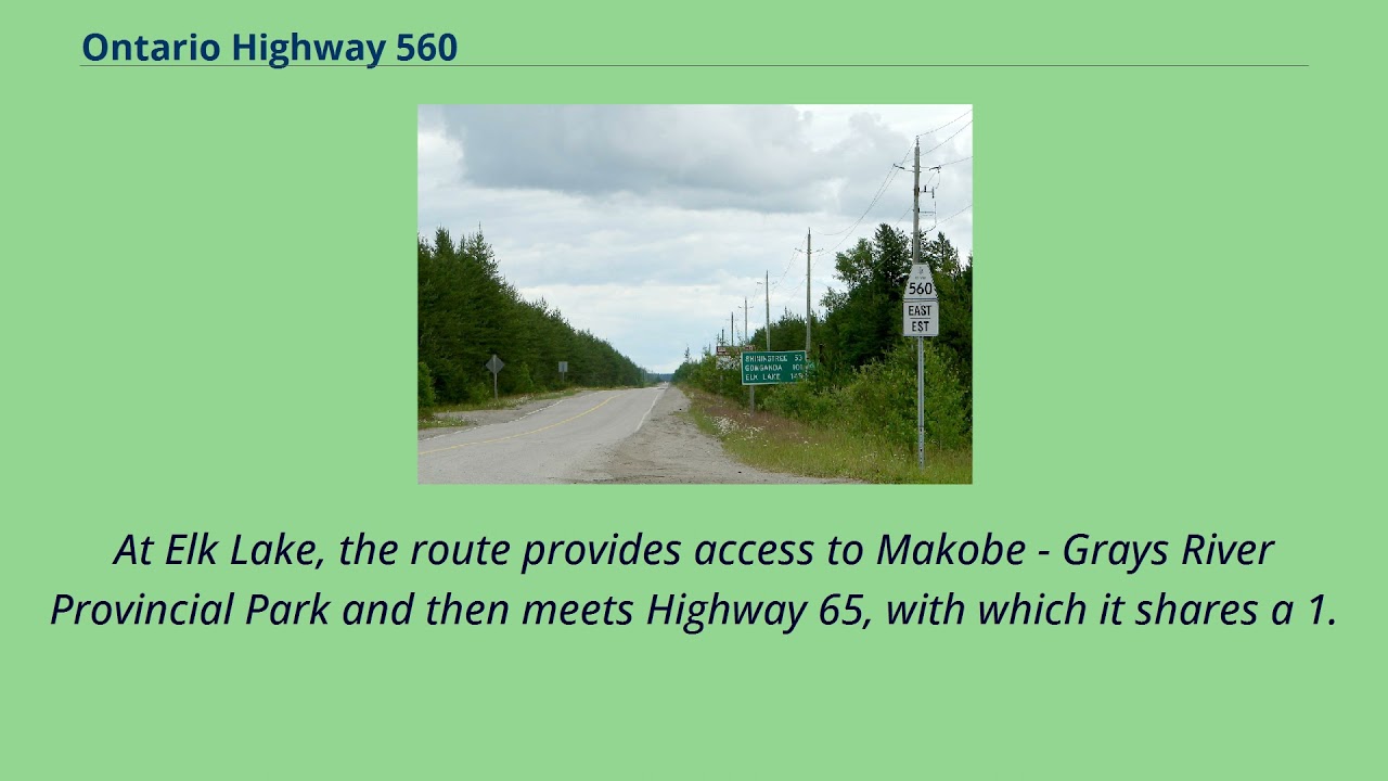 Ontario Highway 560